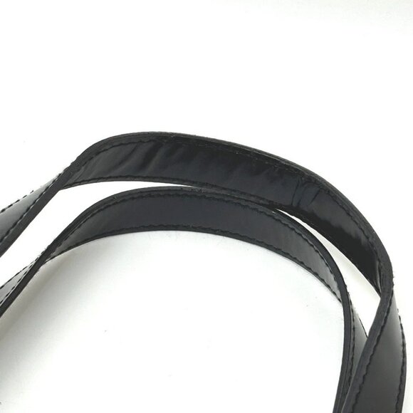 PRADA Triangular plate bag shawl Tote Bag Nylon Black - Picture 10 of 15